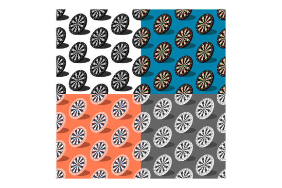 Patterns with Color Darts Boards: A Creative and Practical Design Resource