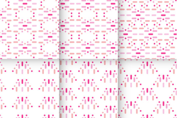 Pink Pastel Patterns for Baby Girl