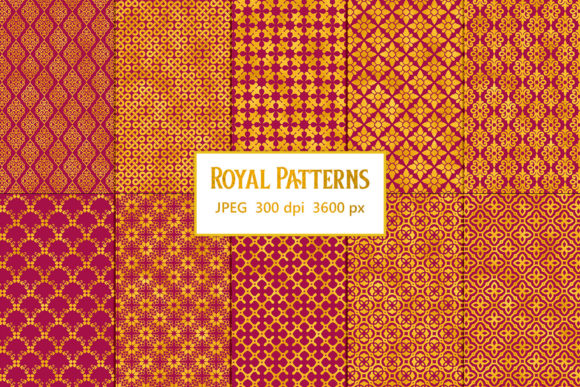 Royal Patterns Magenta – Bold and Vibrant Design