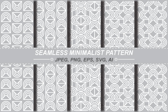 Seamless Minimalist Patterns